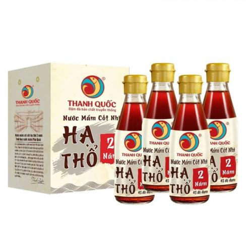 Nước Mắm Cốt Nhĩ Hạ Thổ Thanh Quốc 43N 180ml x Hộp 4 Chai